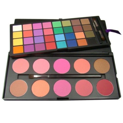 Paleta 42 Sombras Matte e 10 Blushes