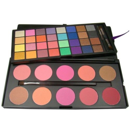 Paleta 42 Sombras Cintilantes e 10 Blushes