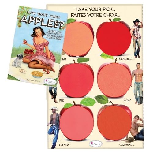 Paleta de blushes e batons How 'Bout Them Apples